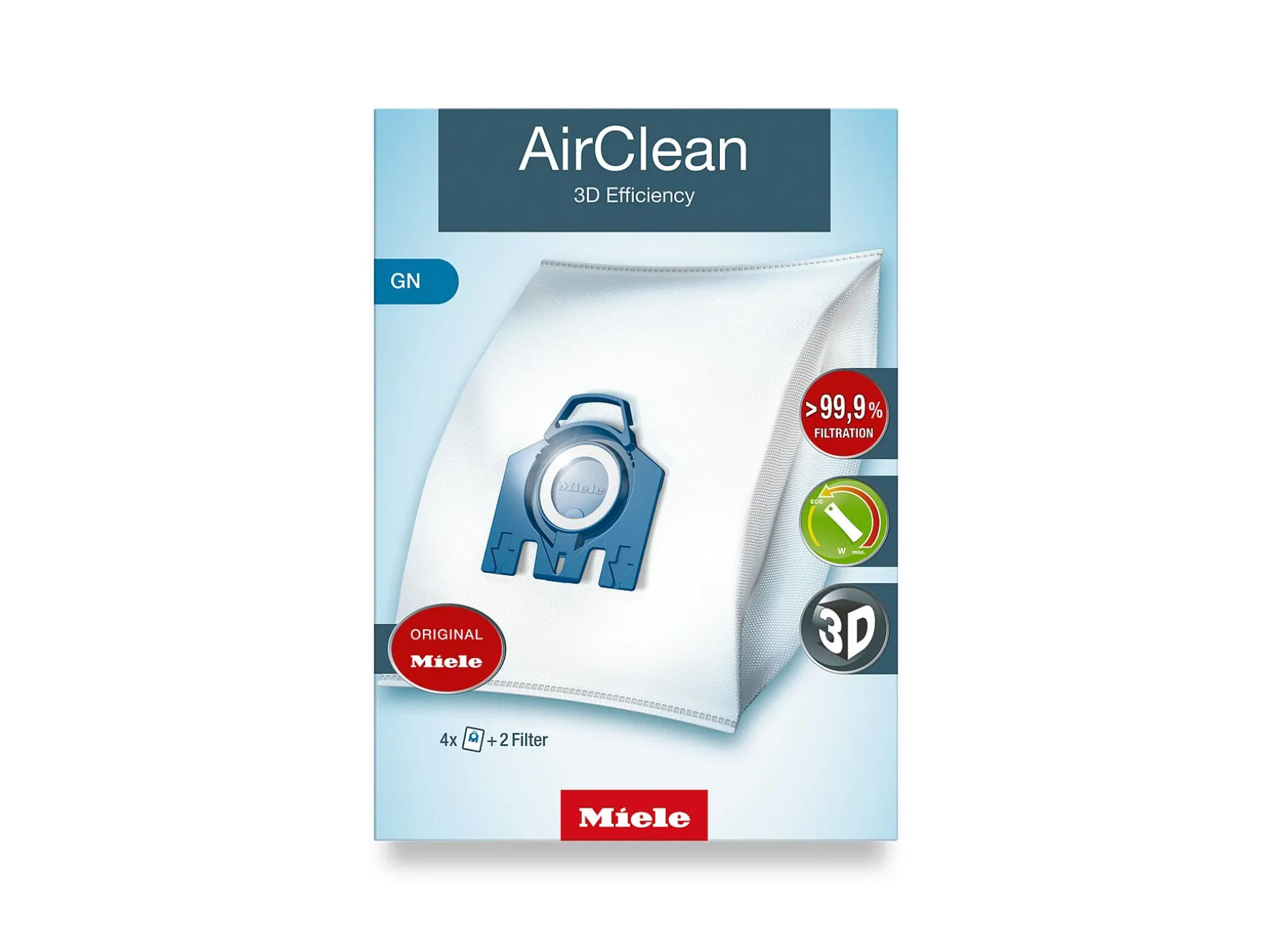 Airclean 3D Efficiency Gn Dustbags<Miele New