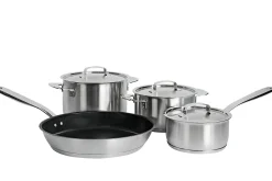 Fiskars "All Steel" Starter Pan Set (4 Pieces)<Miele Outlet