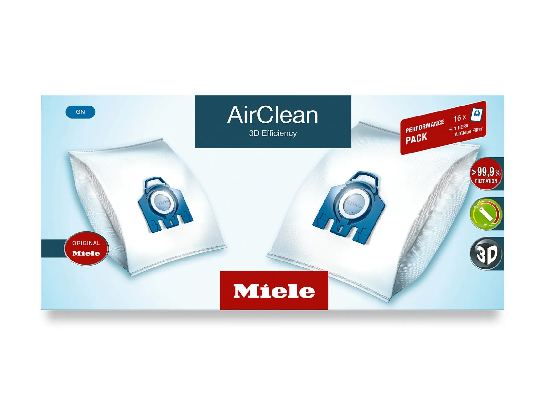 Performance Pack Airclean 3D Efficiency Gn 30<Miele Clearance